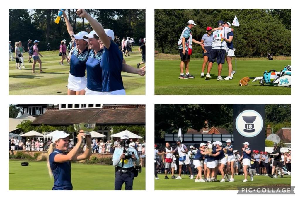 Great Britain and Ireland win the Curtis Cup beating the United States of America&nbsp;10.5-9.5